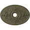 Ekena Millwork Alexa Medallion (Canopies up to 5 5/8"), 30 3/4"W x 21 1/4"H x 3 7/8"ID x 1 5/8"P, Spartan Stone CM21X30ALSSF - alternate 1